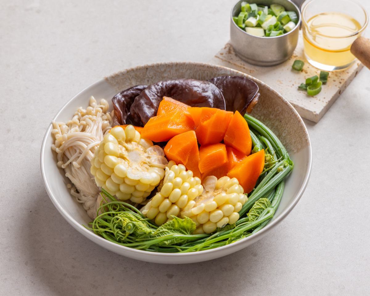 OH! 雞有料鹽水雞 台北師大店 都是蔬菜BOX 2880x2304